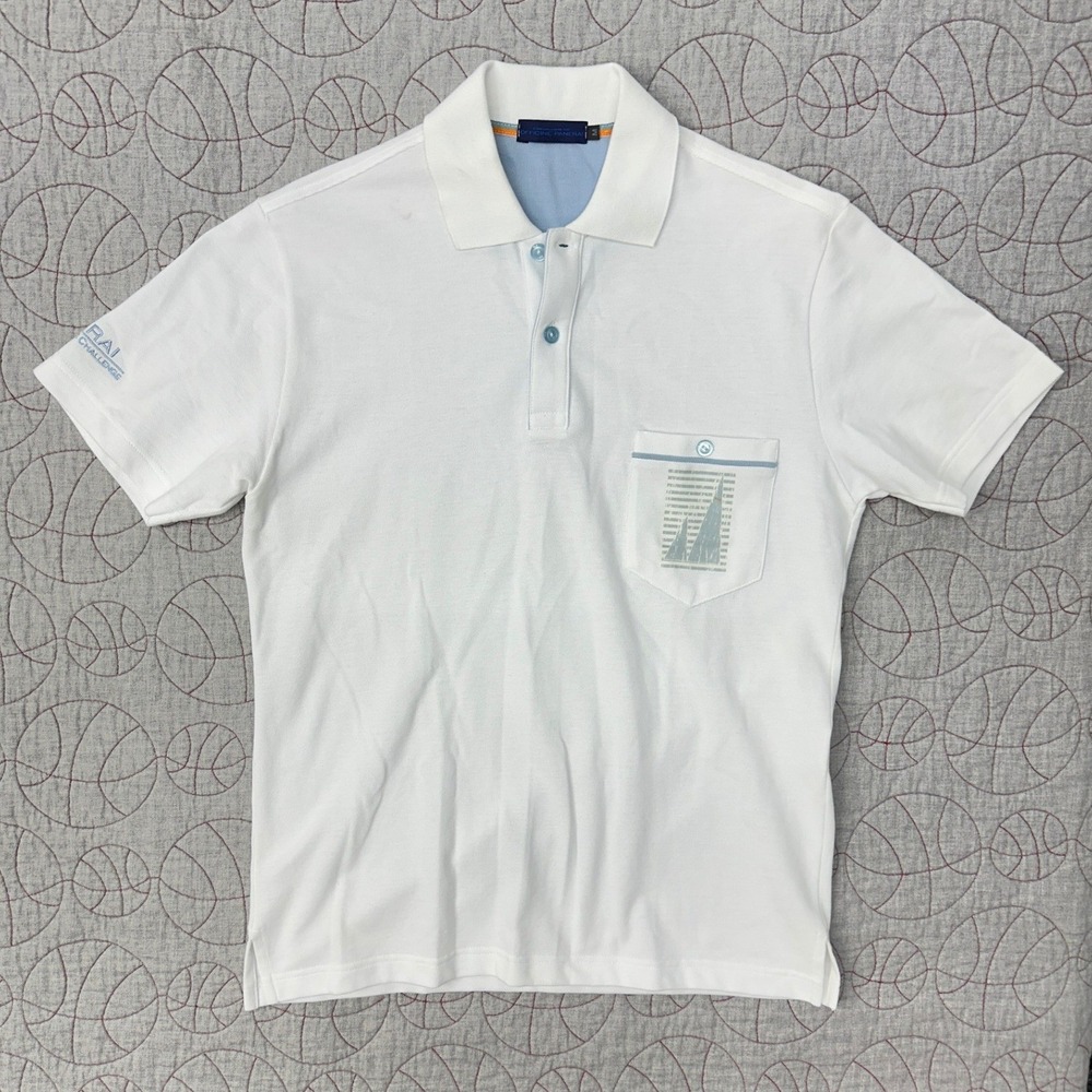 Officine Panerai‎ Polo Shirt White Classic Yachts Challenge / Mens Medium